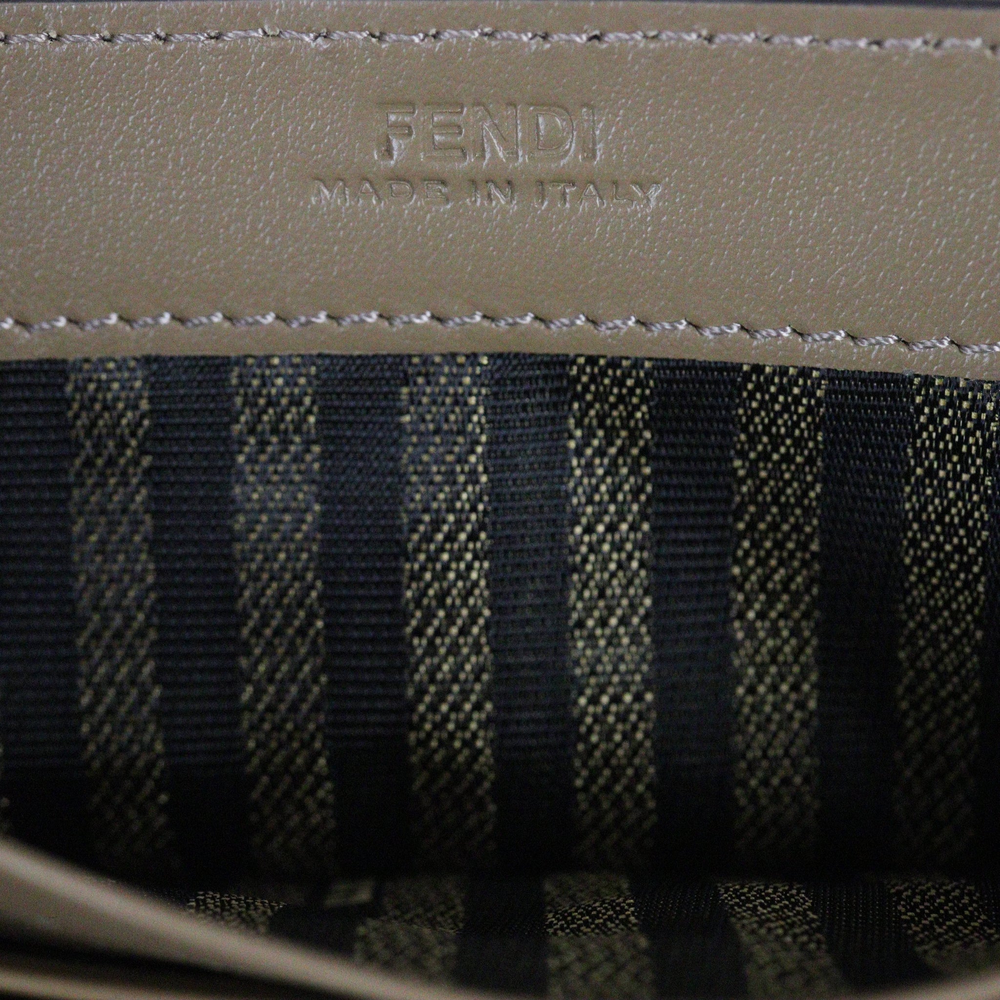 Fendi Baguette Continental Wallet on Chain