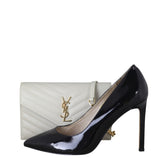 Saint Laurent Cassandre Envelope Chain Wallet