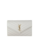 Saint Laurent Cassandre Envelope Chain Wallet