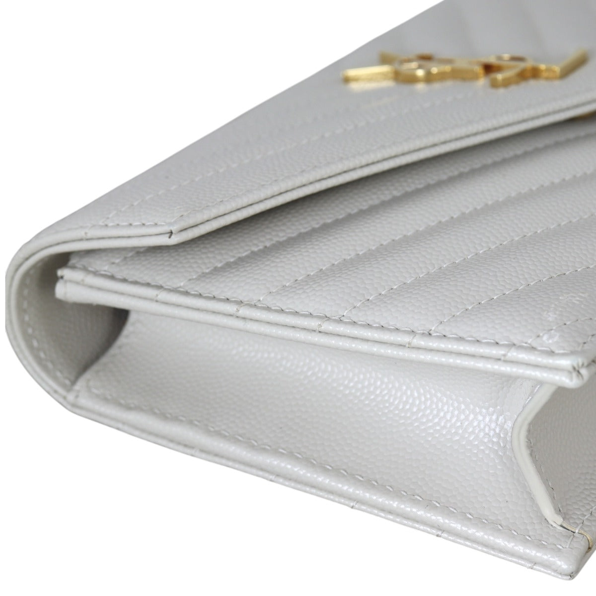 Saint Laurent Cassandre Envelope Chain Wallet