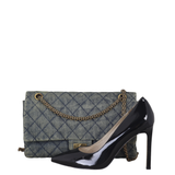 Chanel 2.55 Reissue 226 Double Flap Bag Denim