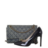 Chanel 2.55 Reissue 226 Double Flap Bag Denim