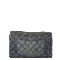 Chanel 2.55 Reissue 226 Double Flap Bag Denim