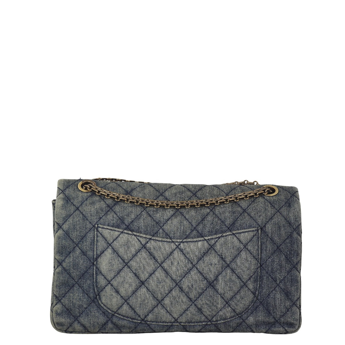 Chanel 2.55 Reissue 226 Double Flap Bag Denim