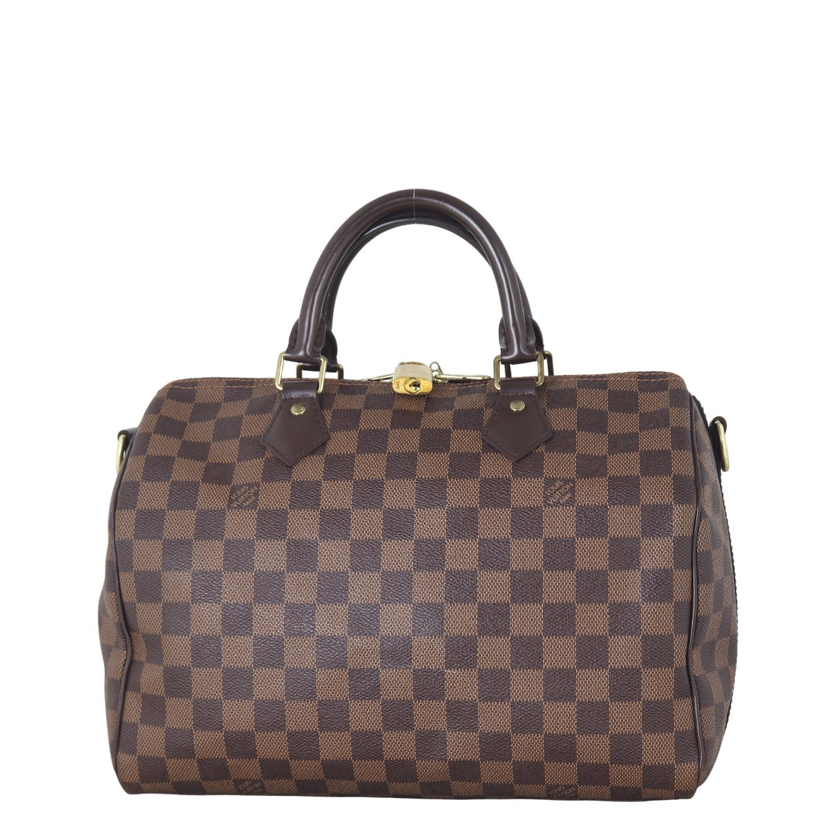 Louis Vuitton Speedy 30 Bandouliere Damier Ebene
