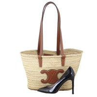 Celine Classic Panier Raffia