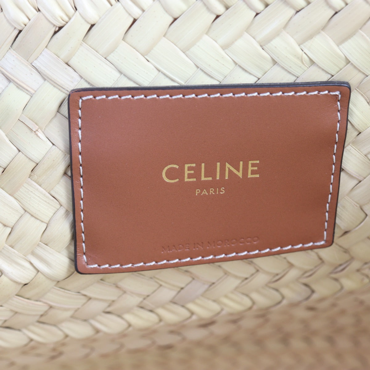 Celine Classic Panier Raffia