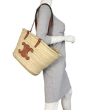 Celine Classic Panier Raffia