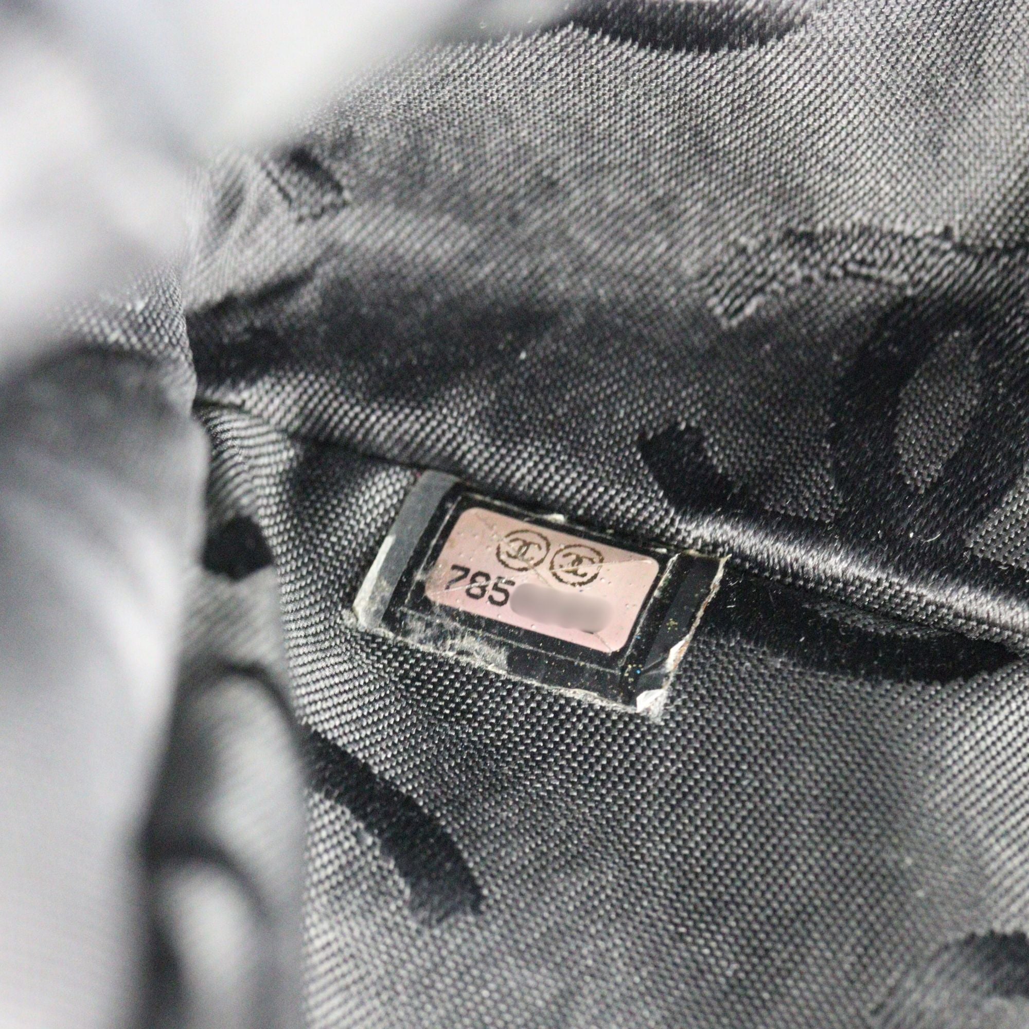 Chanel Chocolate Bar Flap Bag Nylon