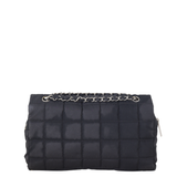 Chanel Chocolate Bar Flap Bag Nylon