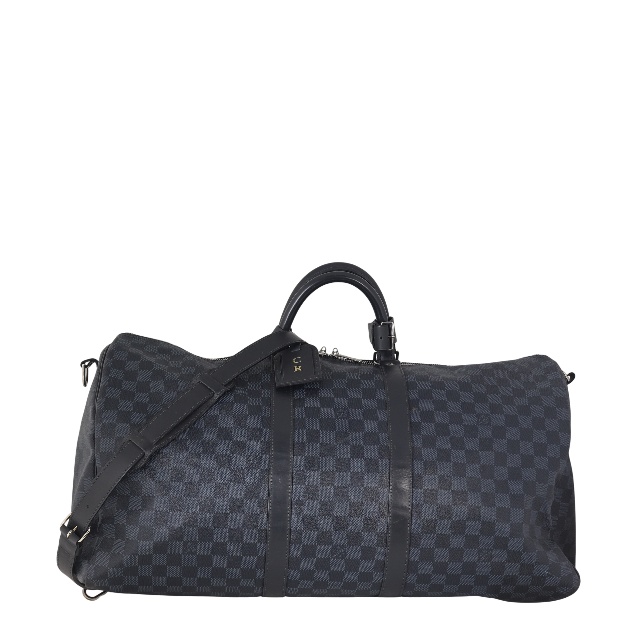 Louis Vuitton Keepall 55 Bandouliere Damier Cobalt