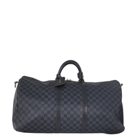 Louis Vuitton Keepall 55 Bandouliere Damier Cobalt