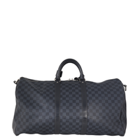Louis Vuitton Keepall 55 Bandouliere Damier Cobalt