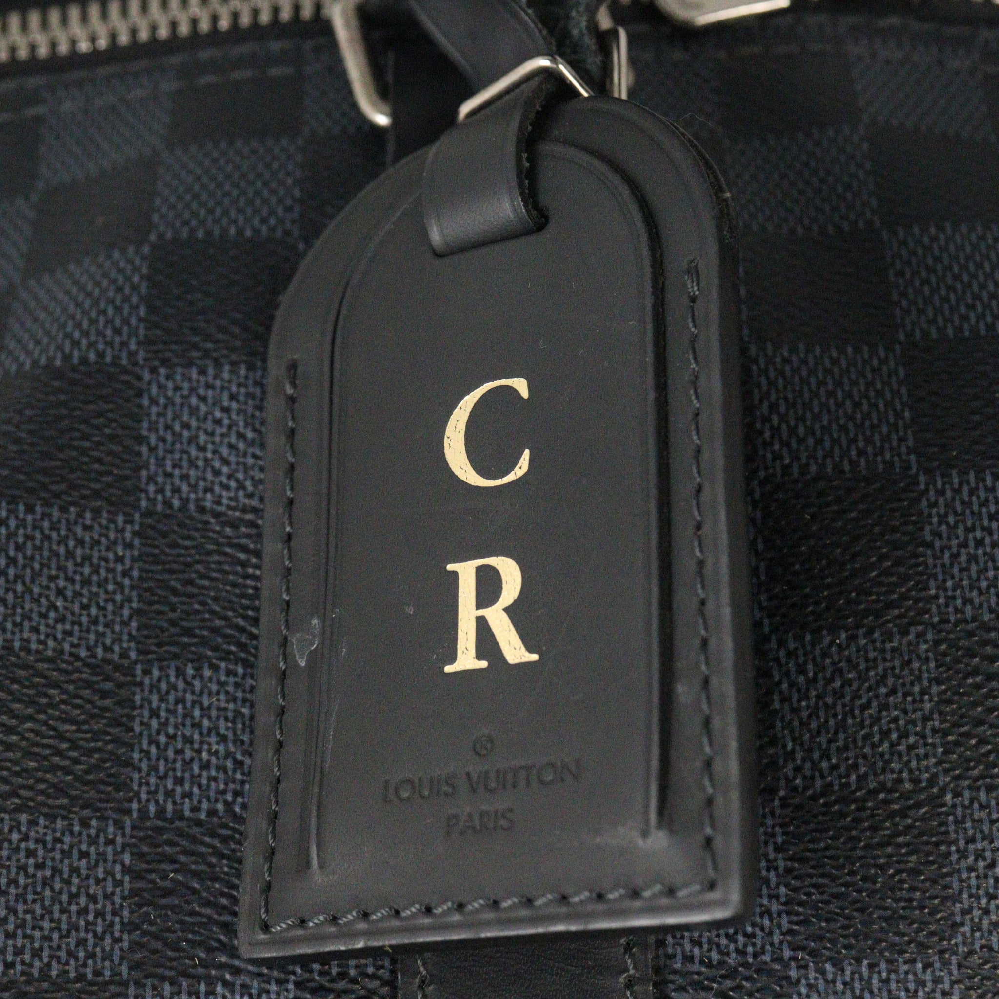 Louis Vuitton Keepall 55 Bandouliere Damier Cobalt