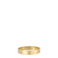 Cartier Love Ring Small 18k Yellow Gold