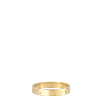 Cartier Love Ring Small 18k Yellow Gold
