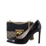 Gucci GG Supreme Padlock Small Shoulder Bag