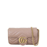 Gucci GG Marmont Matelasse Super Mini Shoulder Bag