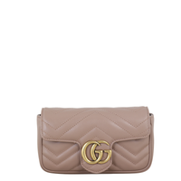 Gucci GG Marmont Matelasse Super Mini Shoulder Bag