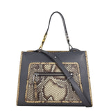 Fendi Runaway Tote Small Python