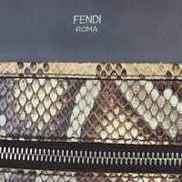Fendi Runaway Tote Small Python