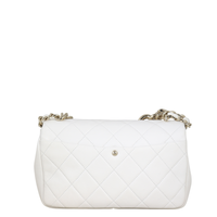 Chanel Elegant Plexi Double Chain Flap Bag