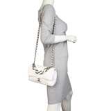 Chanel Elegant Plexi Double Chain Flap Bag