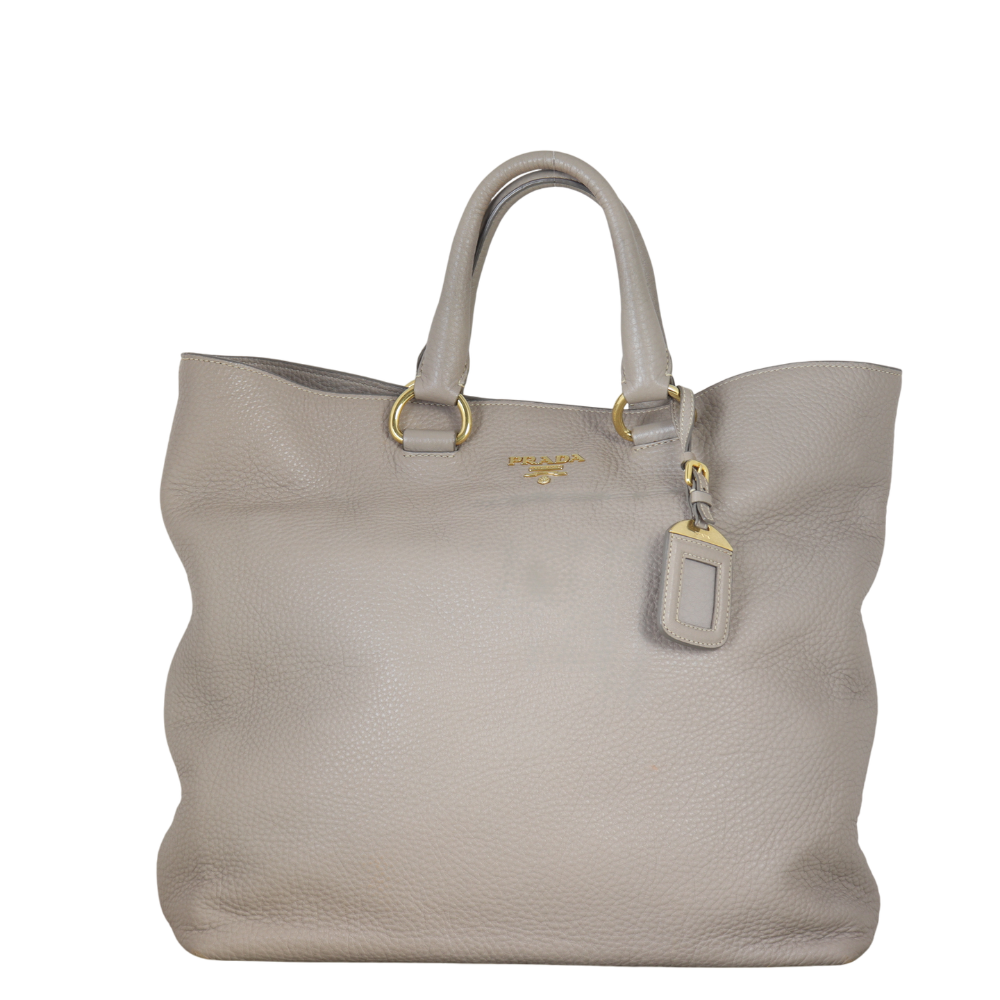 Prada Vitello Daino Shopping Tote