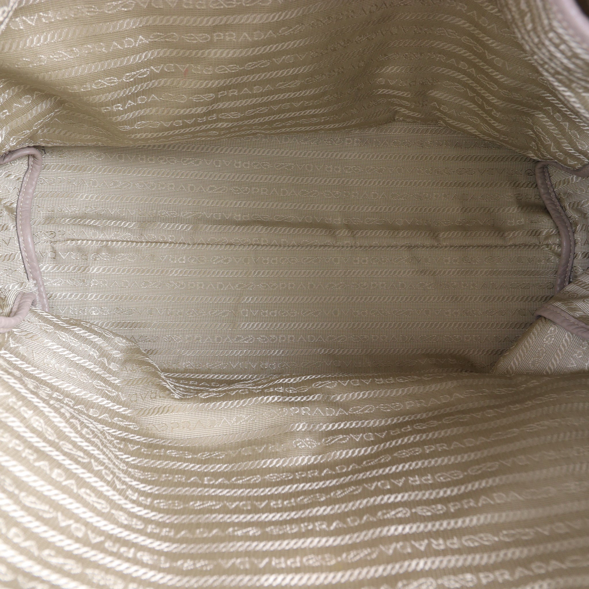 Prada Vitello Daino Shopping Tote