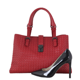 Bottega Veneta Intrecciato Roma Bag Large
