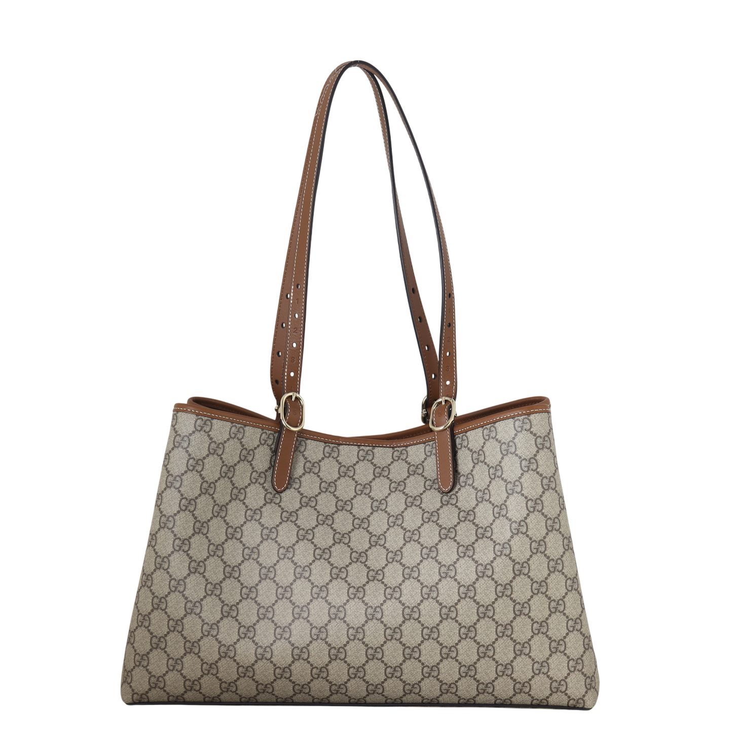 Gucci GG Monogram Emblem Tote Large