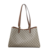 Gucci GG Monogram Emblem Tote Large