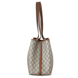 Gucci GG Monogram Emblem Tote Large