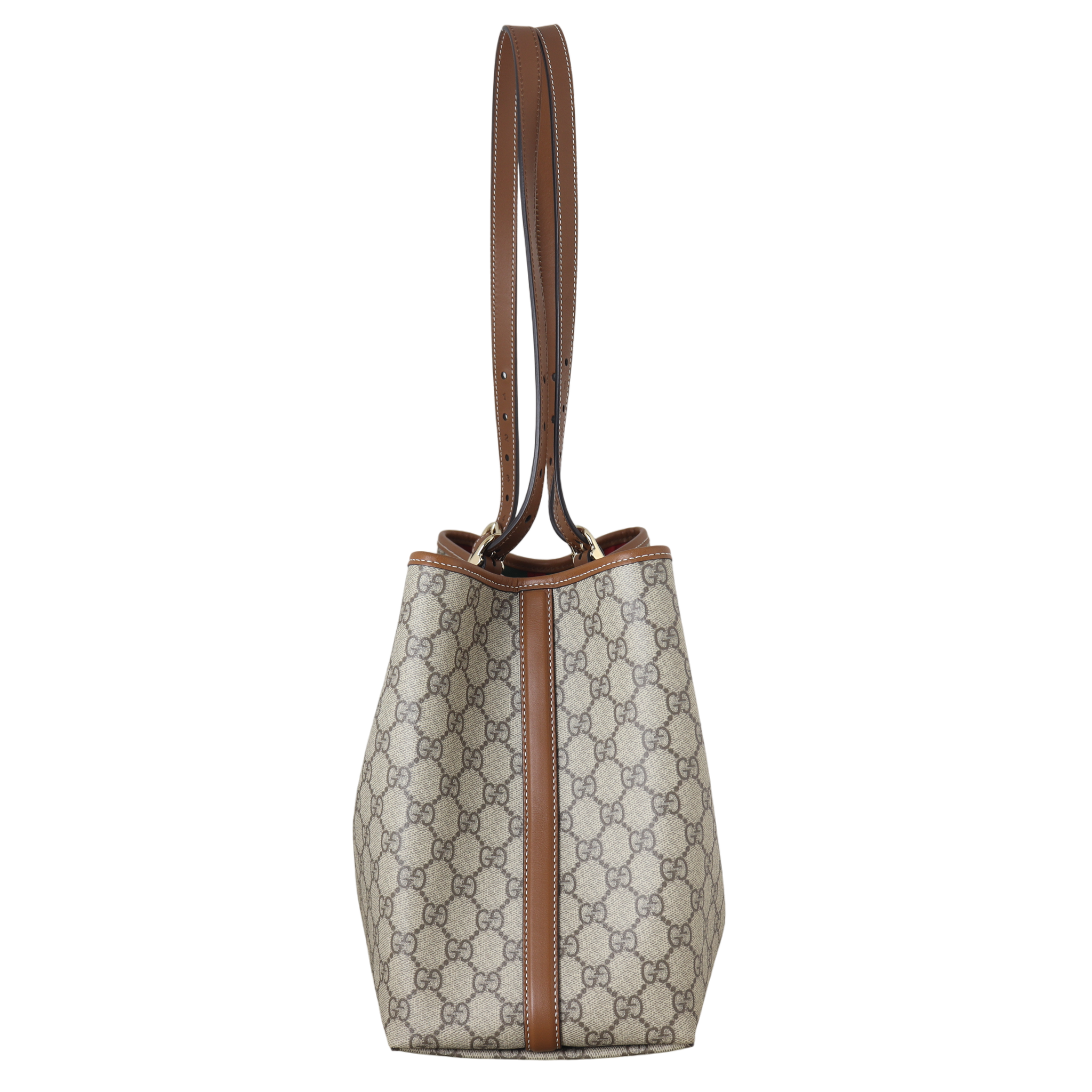 Gucci GG Monogram Emblem Tote Large