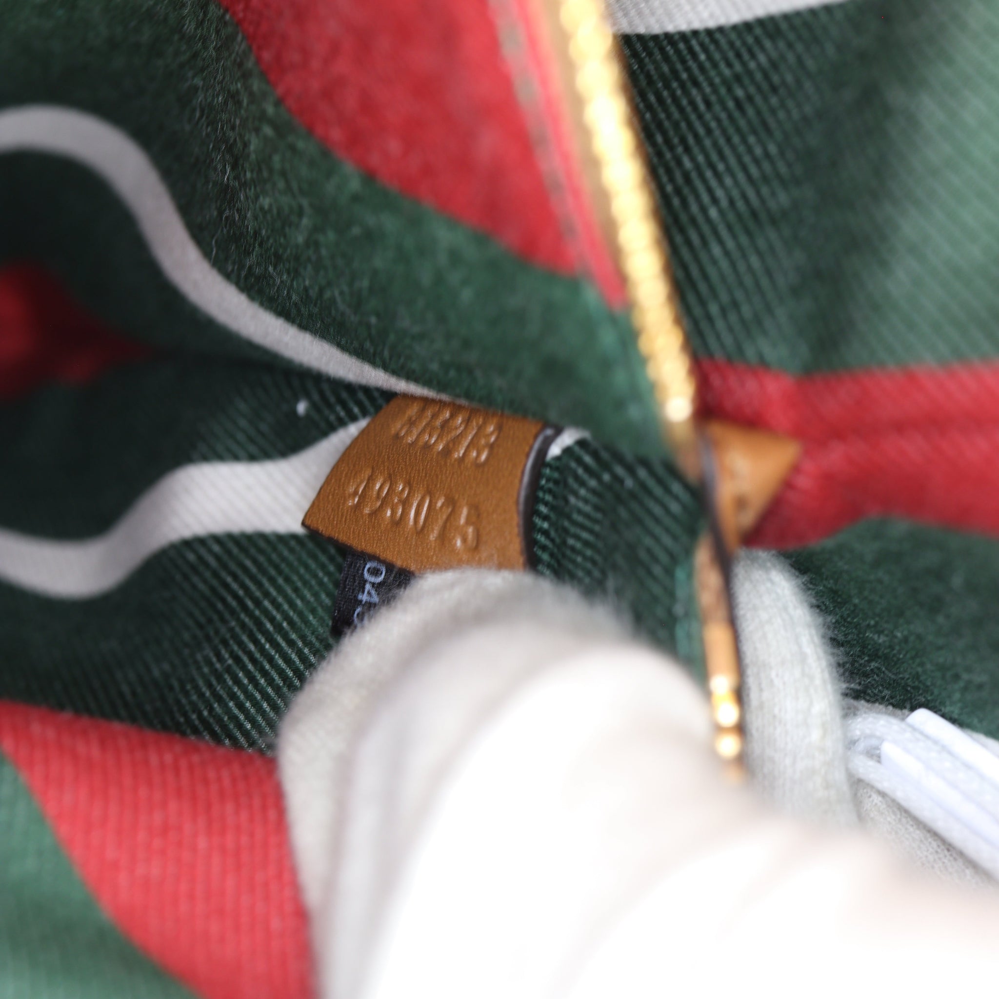 Gucci GG Monogram Emblem Tote Large