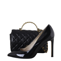 Chanel CC Flap Mini Rectangular Logo Top Handle Bag Lambskin