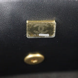 Chanel CC Flap Mini Rectangular Logo Top Handle Bag Lambskin