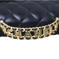 Chanel CC Flap Mini Rectangular Logo Top Handle Bag Lambskin