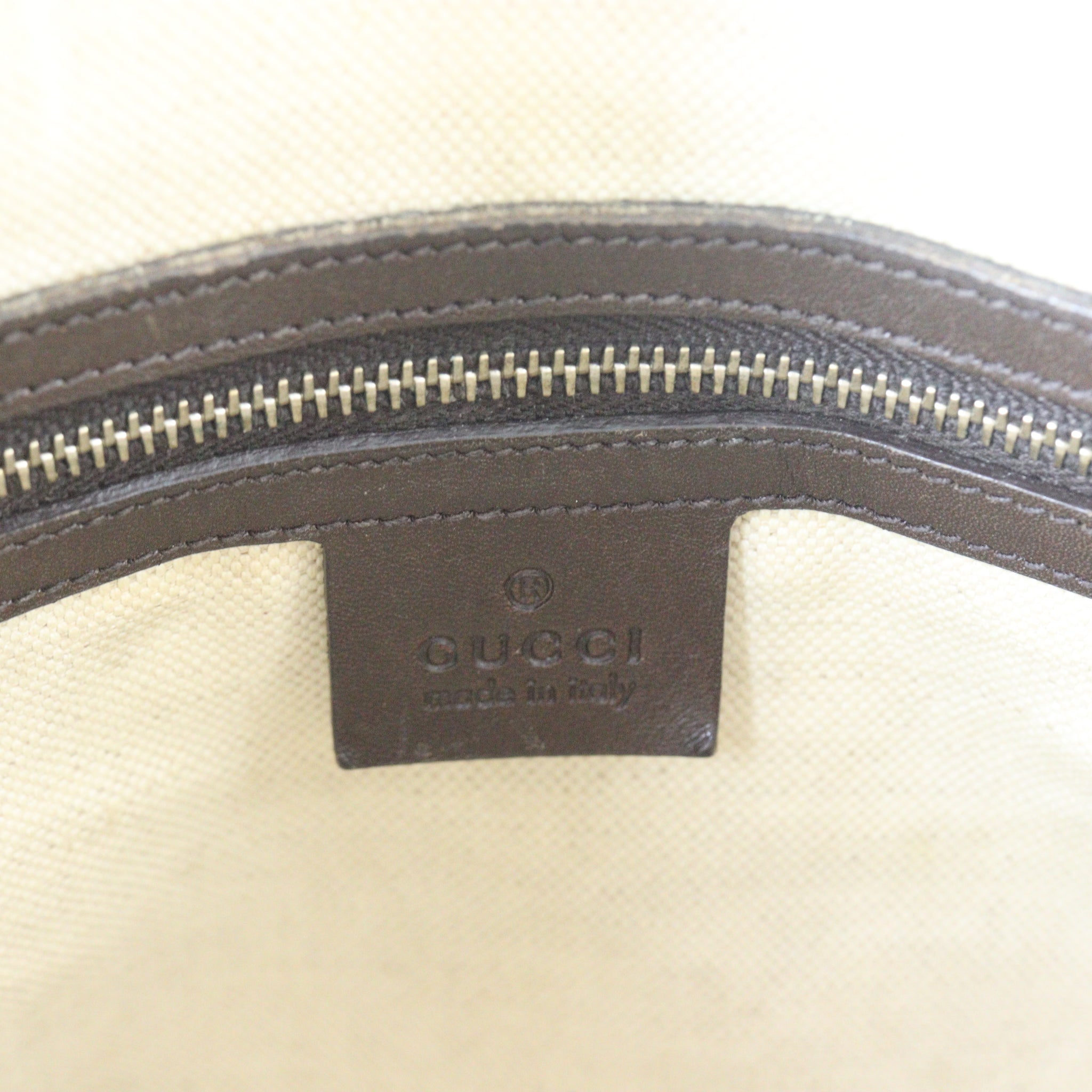 Gucci Vintage Web Original GG Boston Bag Medium