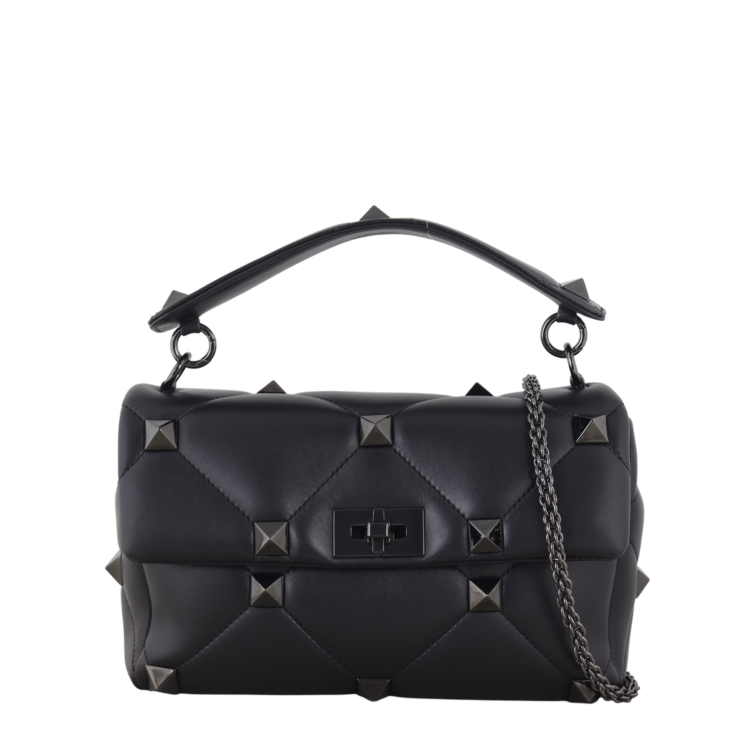 Valentino Roman Stud Shoulder Bag Large