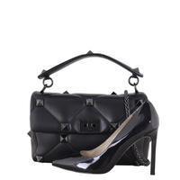 Valentino Roman Stud Shoulder Bag Large