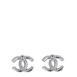 Chanel Baguette Crystal CC Earrings