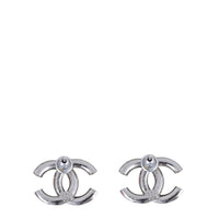 Chanel Baguette Crystal CC Earrings
