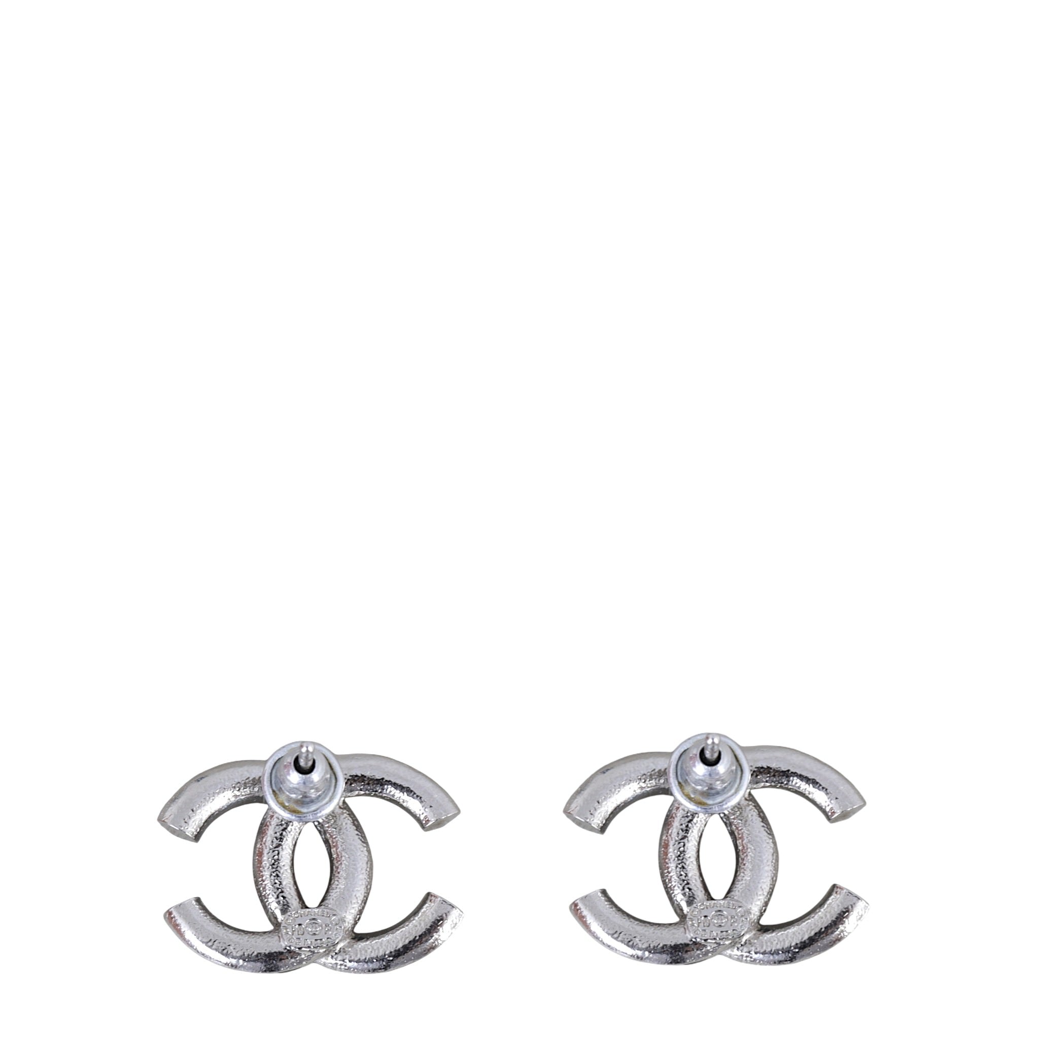 Chanel Baguette Crystal CC Earrings