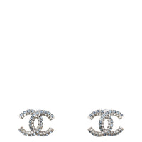 Chanel Baguette Crystal CC Earrings