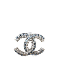 Chanel Baguette Crystal CC Earrings
