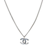 Chanel Baguette Crystal CC Necklace