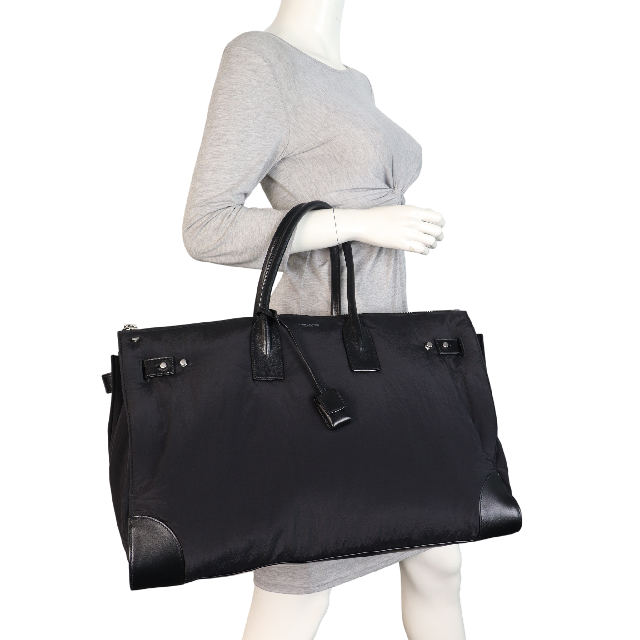 Saint Laurent 48H Sac de Jour Nylon Duffle