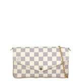 Louis Vuitton Pochette Felicie Damier Azur