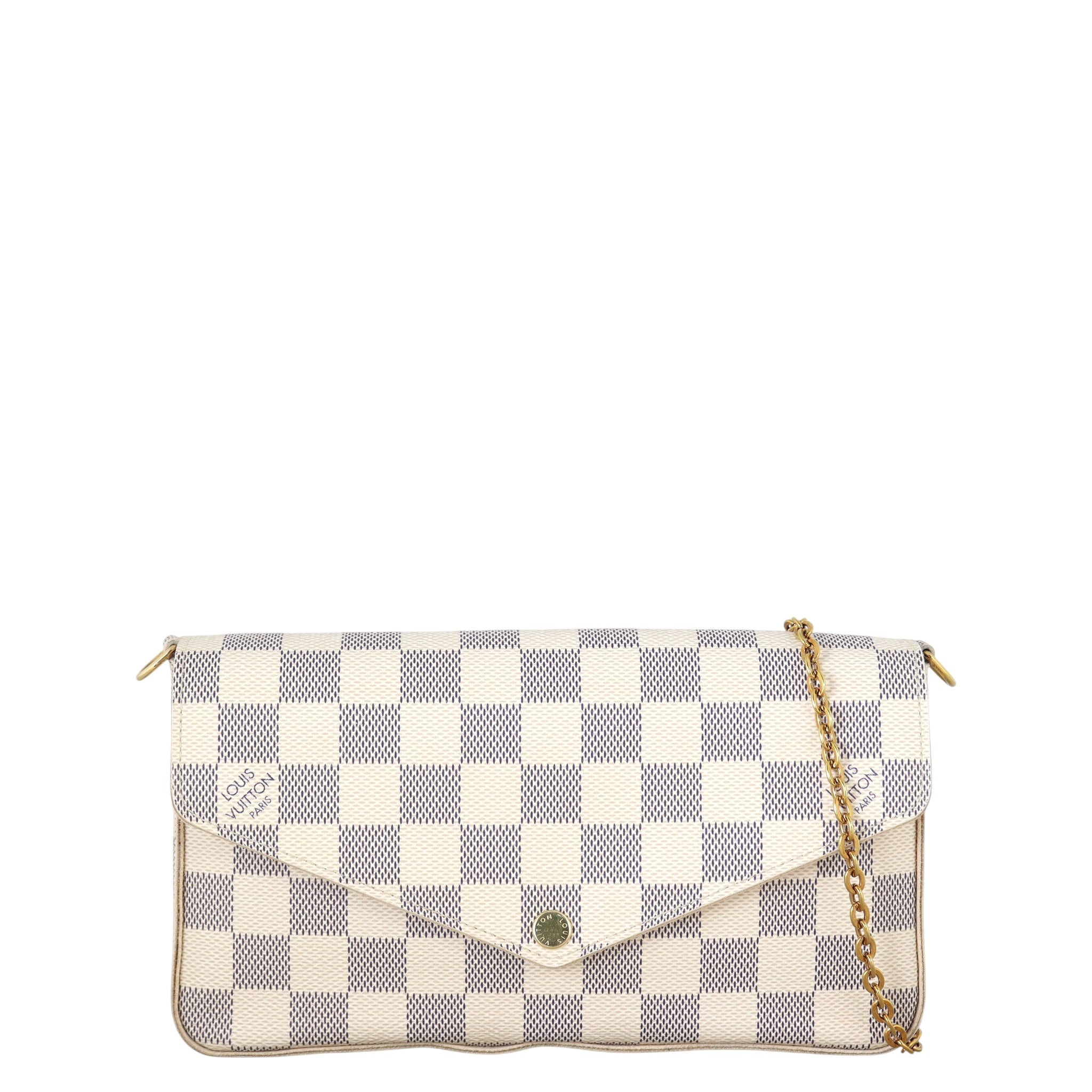 Louis Vuitton Pochette Felicie Damier Azur